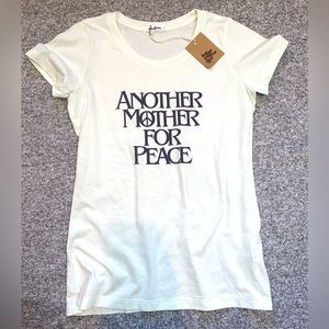 The Bee & the Fox Another Mother For PEACE t-shirt Large NEW